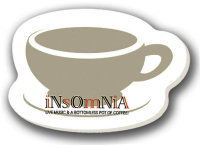 Sticky Notes: 5 inch x 3 inch Coffee Cup Shaped Sticky Notes